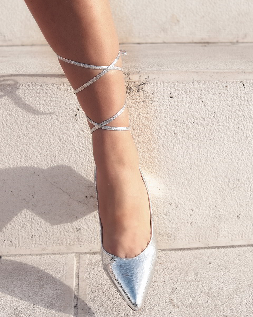 Giulia – High Heels Damen Sandalen mit Schnürung